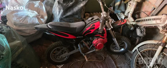 крос мини 50cc червен