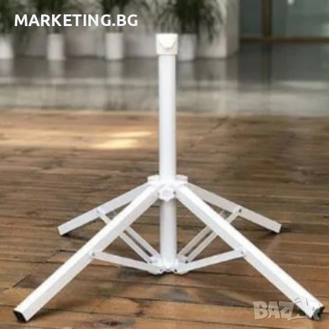 Сгъваема метална стойка за чадър Muhler UV-2068 – стабилност и удобство навсякъде