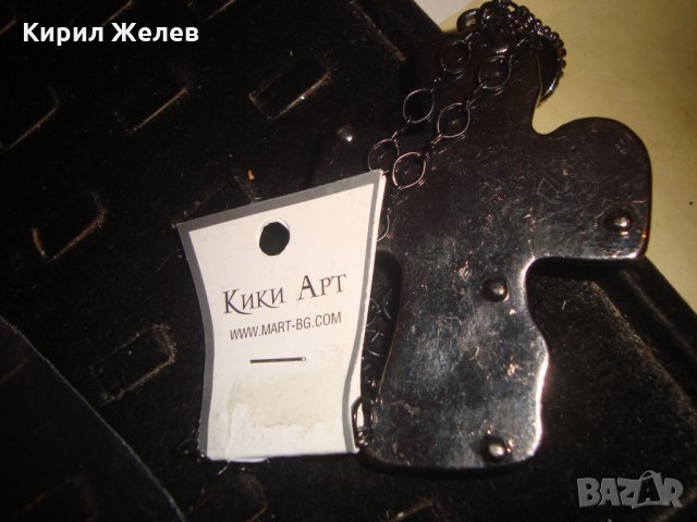 ГОЛЯМ МОДЕН АРТ КРЪСТ с ЕТИКЕТ 24300, снимка 12 - Колиета, медальони, синджири - 33876195