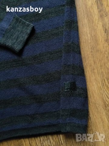 G-STAR Dadin stripe r knit l/s - страхотен мъжки пуловер, снимка 7 - Пуловери - 31400170