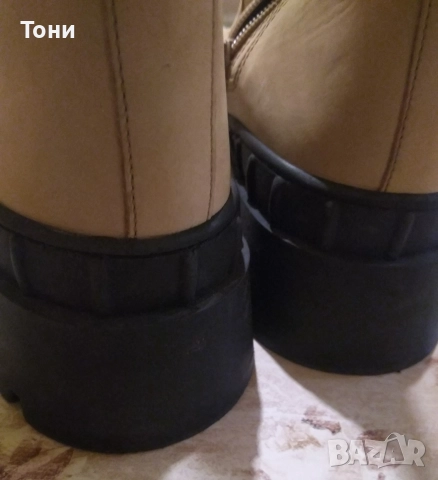 Нови Дамски Високи Боти Изцяло от Естествена Кожа 40, снимка 12 - Дамски боти - 52667750