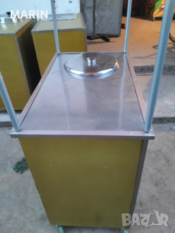 Количка за царевица на пара , снимка 2 - Колички за царевица - 51358750