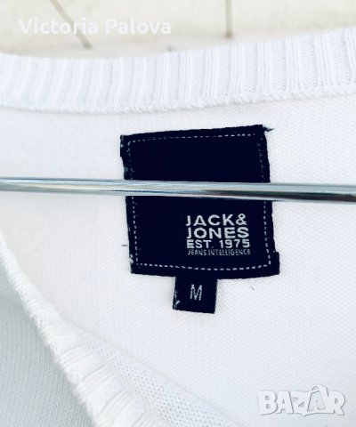 Маркова блуза JACK&JONES памук, снимка 4 - Блузи - 39111965
