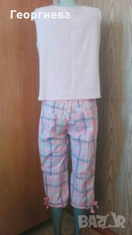 Комплект в розово - бермуди и потник👖👗🍀M(40)р-р❤🌹1070, снимка 4 - Комплекти - 29775695