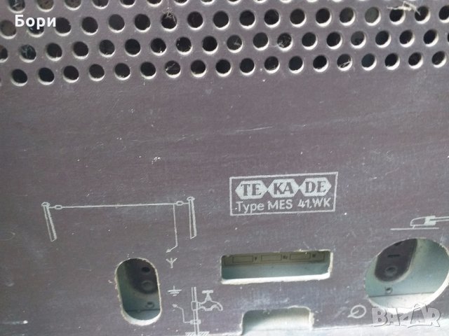 TеKаDе MES 41WK = Philips 789A  1941г, снимка 9 - Радиокасетофони, транзистори - 29563652