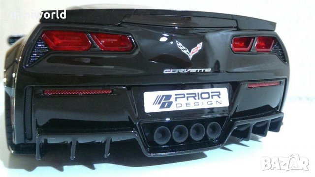 Chevrolet Corvette C7 Prior Design - мащаб 1:18 на GT Spirit Modellauto модела е нов в кутия, снимка 8 - Колекции - 29955471