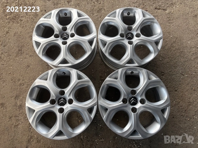 4 броя алуминиеви джанти за Citroen C3,C3 Picasso,C3 Aircross,DS3 16