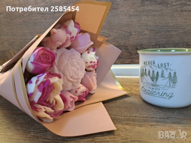 Букети от соеви свещи с разнообразни аромати💐