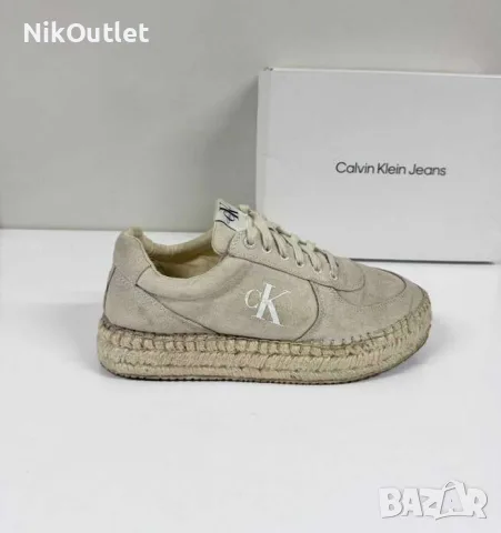 CALVIN KLEIN JEANS Espadrille Flatform Beige (Запазени) - Размер 40 (25.5 см стелка)