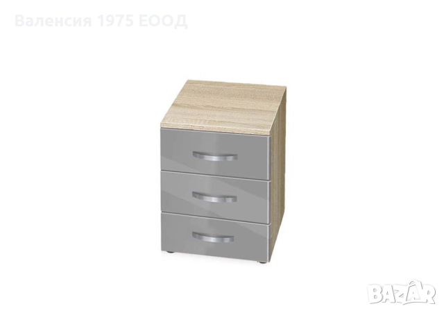 Контейнер Ава 11 с чекмедже и вратичка гланц или Ава 3- с три чекмеджета гланц, снимка 12 - Бюра - 29558561