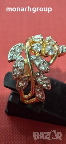 Златен пръстен, снимка 3 - Пръстени - 51751294