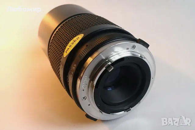 Обектив Mitsuki 200mm F/3.5, Японски, снимка 5 - Обективи и филтри - 49157352