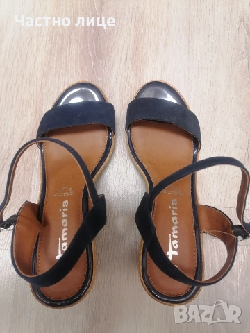 39н.Нови Tamaris Дамски сандали, стелка 25 см. , снимка 4 - Сандали - 52948806