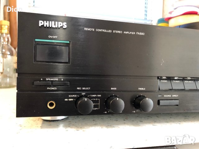 Philips FA-890, снимка 6 - Ресийвъри, усилватели, смесителни пултове - 42798527