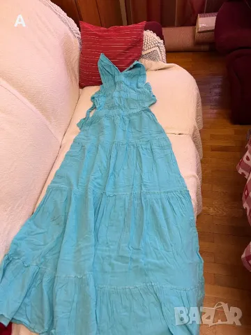 Дълга памучна рокля, снимка 1