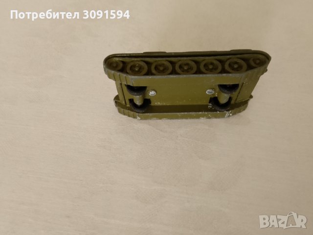 метален танк СССР играчка, снимка 3 - Антикварни и старинни предмети - 44430671