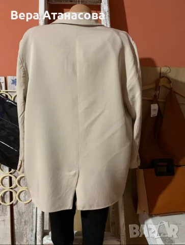 🍋 Oversized сако Zara🍑 m размер, снимка 3 - Сака - 55845733