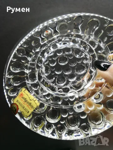 Кристален свещник , снимка 2 - Декорация за дома - 49133312