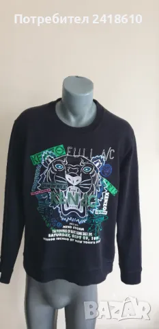 Kenzo Paris Limited Edition Embroidered Sweatshirt Cotton Mens Size L ОРИГИНАЛ! Мъжка Блуза!, снимка 8 - Блузи - 48885065