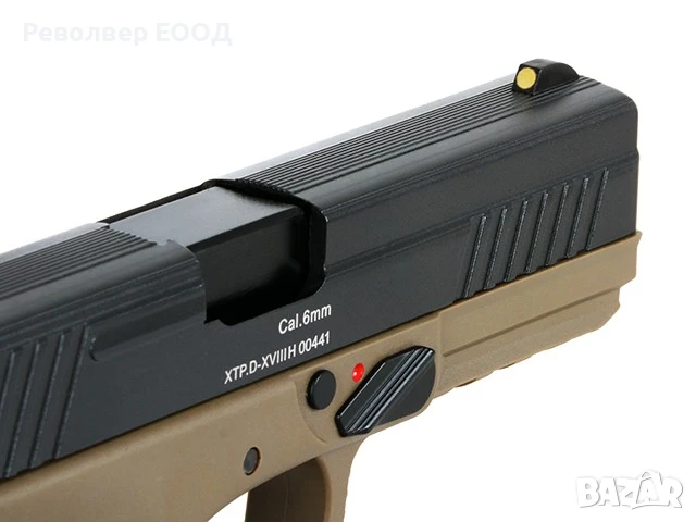 Еърсофт пистолет XTP Xtreme Training Pistol – Dark Earth, снимка 7 - Други спортове - 50876221