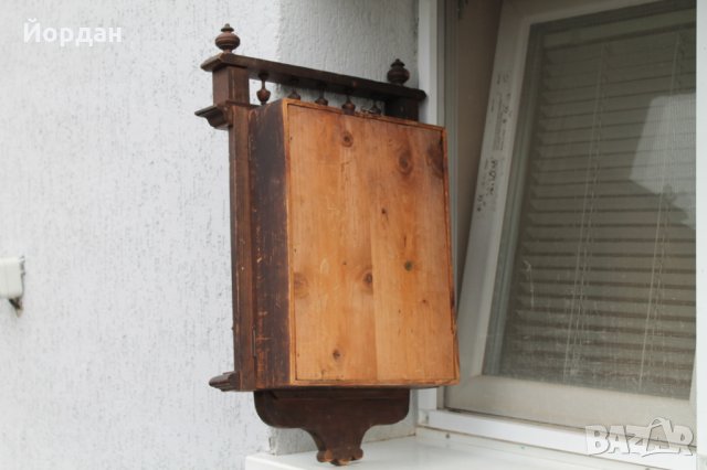 Френски стенен часовник с махало и ключ, снимка 5 - Антикварни и старинни предмети - 30254245