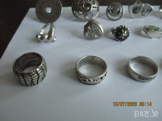Сребърни пръстени, снимка 5 - Пръстени - 27988220