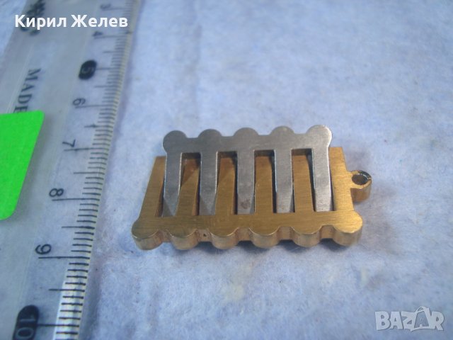 МНОГО СТИЛЕН СКЪПОЦЕНЕН ПОЗЛАТЕН МОДЕН АРТ ДИЗАЙН МЕДАЛЬОН от БЛАГОРОДНА СТОМАНА 27623, снимка 5 - Колиета, медальони, синджири - 37743913