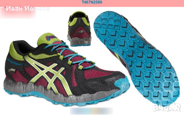 водоустойчиви маратонки Asics GEL-FujiTrainer 3 GTX  номер 40 , снимка 1 - Маратонки - 42359120