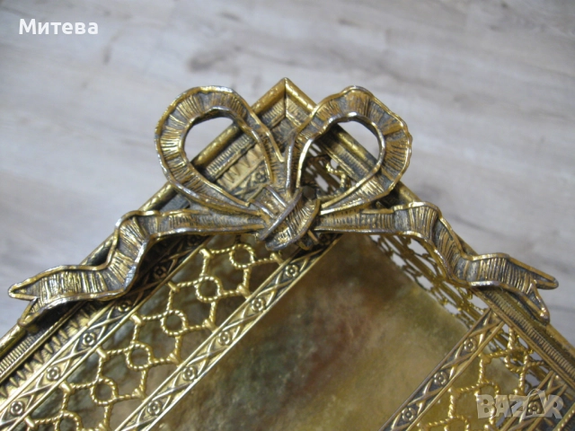 Луксозна метална кутия за салфетки, снимка 2 - Декорация за дома - 52870198