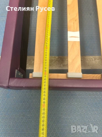 290588 легло с подматрачна рамка БЕЗ матрак140/200см цена 230 лв                         ме.п -облиц, снимка 3 - Спални и легла - 50473972