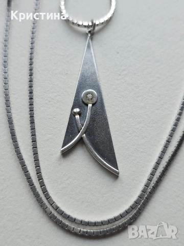 Марково сребърно колие, снимка 4 - Колиета, медальони, синджири - 53905898