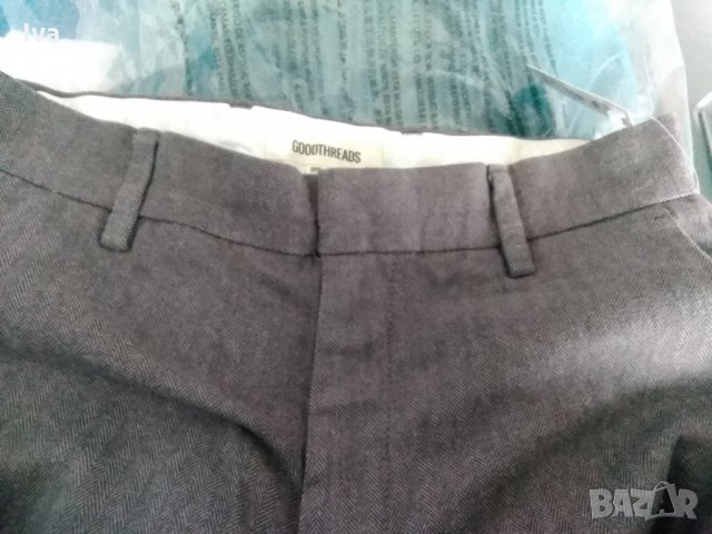 Нов мъжки панталон Goodthreads 28W/30L, памук, нов