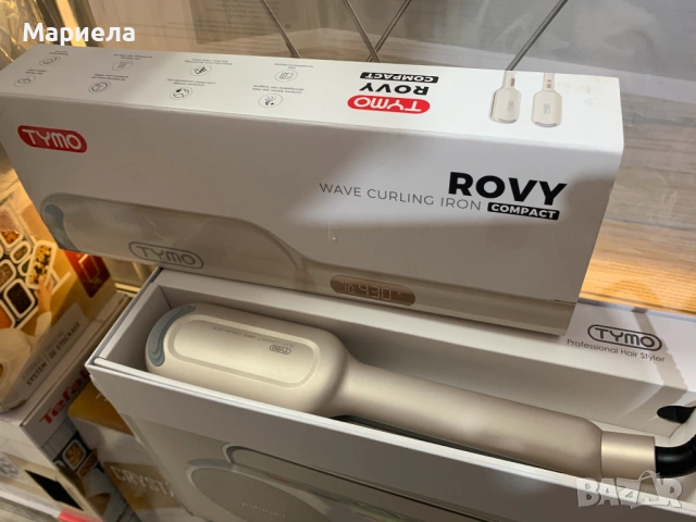 TYMO ROVY Ретро преса за коса 220°С, снимка 2 - Маши за коса - 54076552