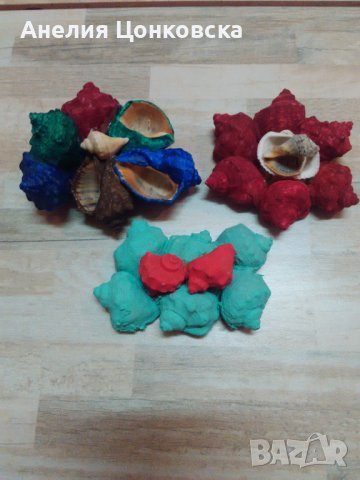 Цветни сувенири от рапани