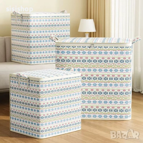 Макси органайзер за гардероб – Чанта за обемни завивки, одеяла и сезонни дрехи 4867