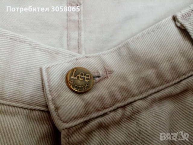 Светли дънки Lee Размер 33-34, снимка 4 - Дънки - 36773794