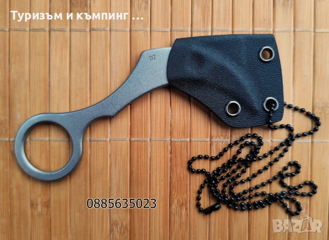Карамбит с фиксирано острие, снимка 4 - Ножове - 52344843
