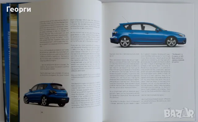 Книга за MAZDA 3 от 2004 г. на английски език, снимка 5 - Специализирана литература - 47424477
