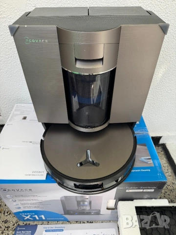 Робот Прахосмукачка + Станция ECOVACS X11 OMNI Cyclone 19500 Pa, Самоизпразване PureCyclone 2.0!