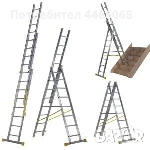 Werner extension plus x4 професионална стълба