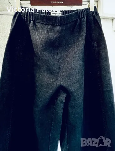 AUGENSTERN натур мода  панталон от груб лен