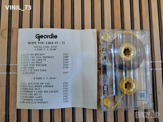 Geordie – Hope You Like It, снимка 3 - Аудио касети - 48743138