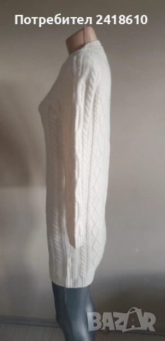 Lacoste Wool Womens Dress Size 36 / S НОВО! ОРИГИНАЛ! Дамскa Вълнена Рокля!, снимка 16 - Рокли - 52918768