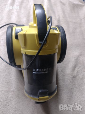 Прахосмукачка KARCHER VC 3 700.0 W, 0.9 L, HEPA 12, ЖЪЛТ, снимка 4 - Прахосмукачки - 38217723
