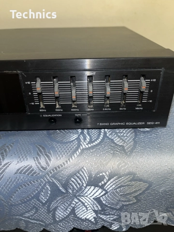 Sony seq -411 еколайзер, снимка 5 - Ресийвъри, усилватели, смесителни пултове - 56331786