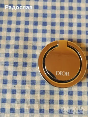 DIOR дръжка / пръстен за телефон , снимка 2 - Калъфи, кейсове - 50405237