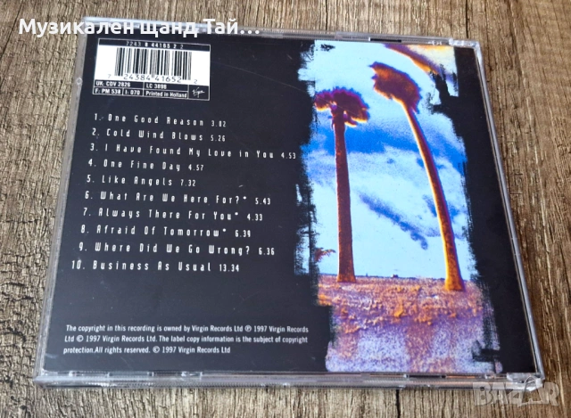 Компакт Дискове - Поп - Рок: Gary Moore – Dark Days In Paradise, снимка 2 - CD дискове - 53158128