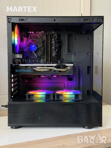 Геймърски компютър i5-7500, RX 570, 8GB , снимка 2 - Геймърски - 54347997