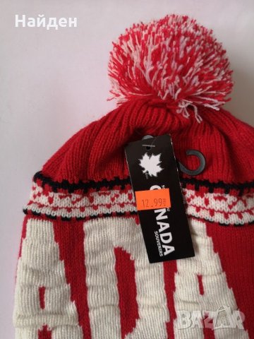 Зимна шапка от Канада, снимка 3 - Шапки - 31179359