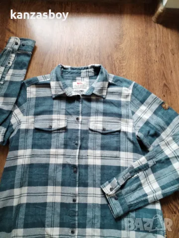Fjällräven Ovik Heavy Flannel Shirt - Women's - страхотна дамска риза КАТО НОВА М, снимка 5 - Ризи - 48949872